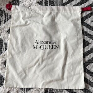 Alexander McQueen Large Dust Bag NEW Size 17 x 15